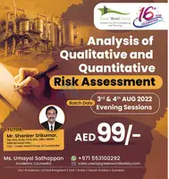 Enroll Analysis of Qualitative and Quantitative Risk Assessment Courses in Abu Dhabi