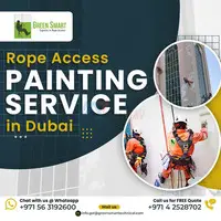 Rope Access Building Painting Service Dubai