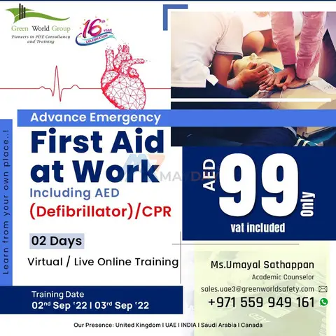 Green World's exclusive offers on Emergency First Aid Safety Course - 1/1