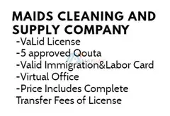 New Cleaning Contracting Company establishing in 4-5 days