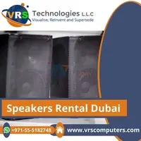 Role of Speakers Rental in Making the Event Successful Dubai