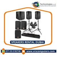 Speakers Rental in Dubai from Leading Brands