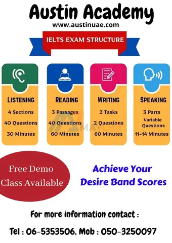 IELTS Classes in Sharjah with Best Offer 0503250097 - 1