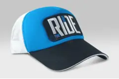 Ride Cap - Blue/Black & White | L
