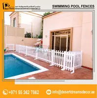 Wooden Fence Dubai | White Picket Fence | Garden Fence Suppliers in Uae. - 1
