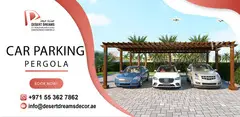 Car Parking Wooden Pergola Uae | Vehicle Parking Shades Suppliers. - 5