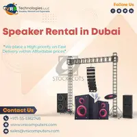 Speakers Rentals for Business Events and Meetings in Dubai