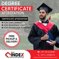 Degree Certificate attestation in Abu Dhabi - 1