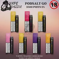 PodSalt Go 2500 Puffs Disposable Vape | VapeDazzle.Co