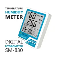 Digital Hygrometer | SM-830 Temperature & Humidity Meter - 1