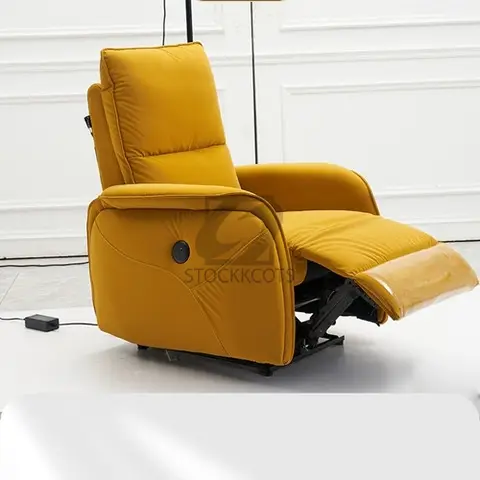 Space Capsule Sofa Technology Fabric Single Electric Rear Multifunctional Reclining Chair - 1