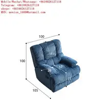 Uncle Sam Klein Single Chair Modern Minimalist Rock And Turn Function Chair Sofa