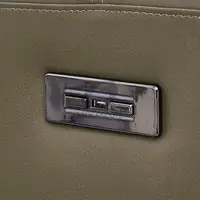 Italian Minimalist Leather Sofa Side Carrying Usb Electric Button Function Sofa