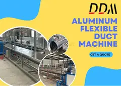 Aluminum Flexible Duct Machine | DDM MACHINERY - 1