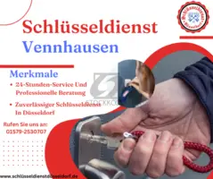 Schlüsseldienst Vennhausen Ist Ein Schneller Und Zuverlässiger Türöffner Dienst