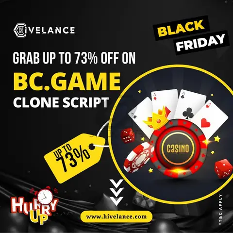 Get Your BC. game clone script up to 73% offer at Hivelance Black friday Special Sale - 1