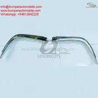 Mercedes W116 EU style stainless steel bumpers (1972-1981) - 3