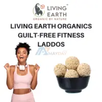 A delicious way to get Proteins in your diet with LIving Earth Organics Nutri-Melts Ladoos