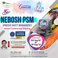 Attain NEBOSH Process Management Safety at low price….