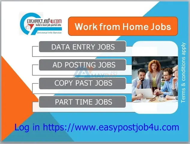 Earn money online by doing data entry, ad posting work - 1