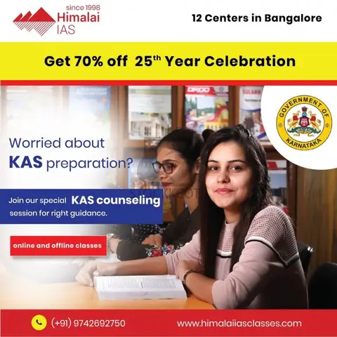 Be the Next KAS officer! by Joining Himalai Best KAS coaching centre in Bangalore. - 1