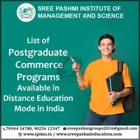 List of Postgraduate Commerce Programs Available in Distance Education - 1