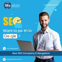 Looking for 1st Page Results in Google? Best seo company in Bangalore Skyaltum