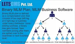 MLM Binary Compensation Plan of multilevel marketing MLM Business Software - cheapest price USA