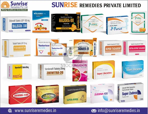 Pharmaceutical Company In India | ED and PE Products - Sunrise Remedies - 1