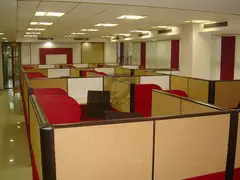 fully furnished office space for rent in Logix Techno Park: Modern Office.