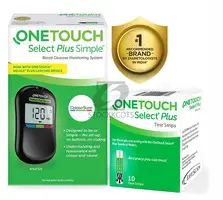 Buy One touch glucometer Onetouch select plus glucometer