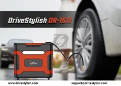 Buy Portable Tyre Inflator Pump at the Lowest Prices | DriveStylish - 1