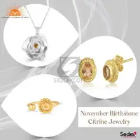 DWS JewelleryExclusive November Birthstone Citrine Jewelry Collection on Sale Now! - 1