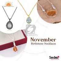 DWS Jewellery: Wholesale Price November Birthstone Necklaces in Jaipur - Shop Now! - 1