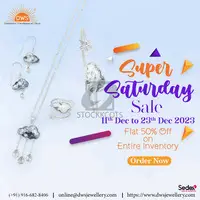 DWS Jewellery’s Super Saturday Sale - Flat 50% Off Site Wide! - 1