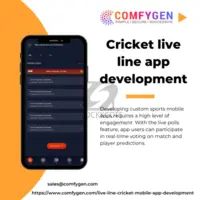 Cricket live line app development | Cricket live line app development Company