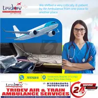 Patient Transportation by Tridev Air Ambulance from Mumbai is Fully Equipped