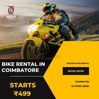 Best bike rental in Coimbatore - 1