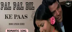 Pal Pal Dil Ke Paas Song Lyrics Hindi | AkgMusical