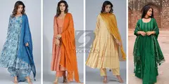 JOVI Fashion - Buy 3 Piece Traditional Dress for Women and Girls