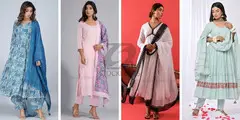 JOVI Fashion - Buy 3 Piece Traditional Dress for Women and Girls - 2