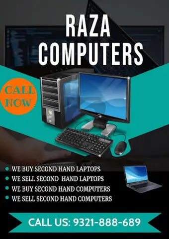 Raza Computers - Second Hand Laptops and Computers Dealer in Mumbai and Thane. - 1