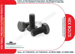 Hex Bolts Manufacturers Exporters