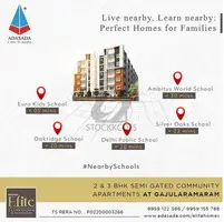 Gated apartments in gajularamaram | Elite Home's by Adasada - 1