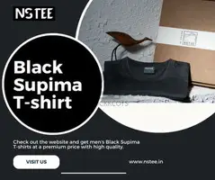 Looking for Black supima cotton t shirts in Vatakara?