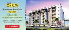 Praneeth Pranav Daffodils | 3 BHK Flats for Sale in Mallampet | 3 BHK Flats in Bachupally