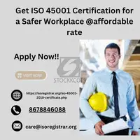 Get  ISO 45001 Certification for a Safer Workplace @affordable rate