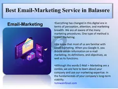 E- Marketing Servicw Balasore||E-Mail Marketing Best Price - 1