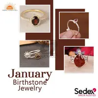 Buy Exquisite January Birthstone Jewelry at Unbeatable Prices with DWS Jewellery