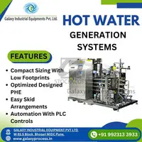 Advanced Hot Water Generation System with PHE Technology | Galaxy - 1